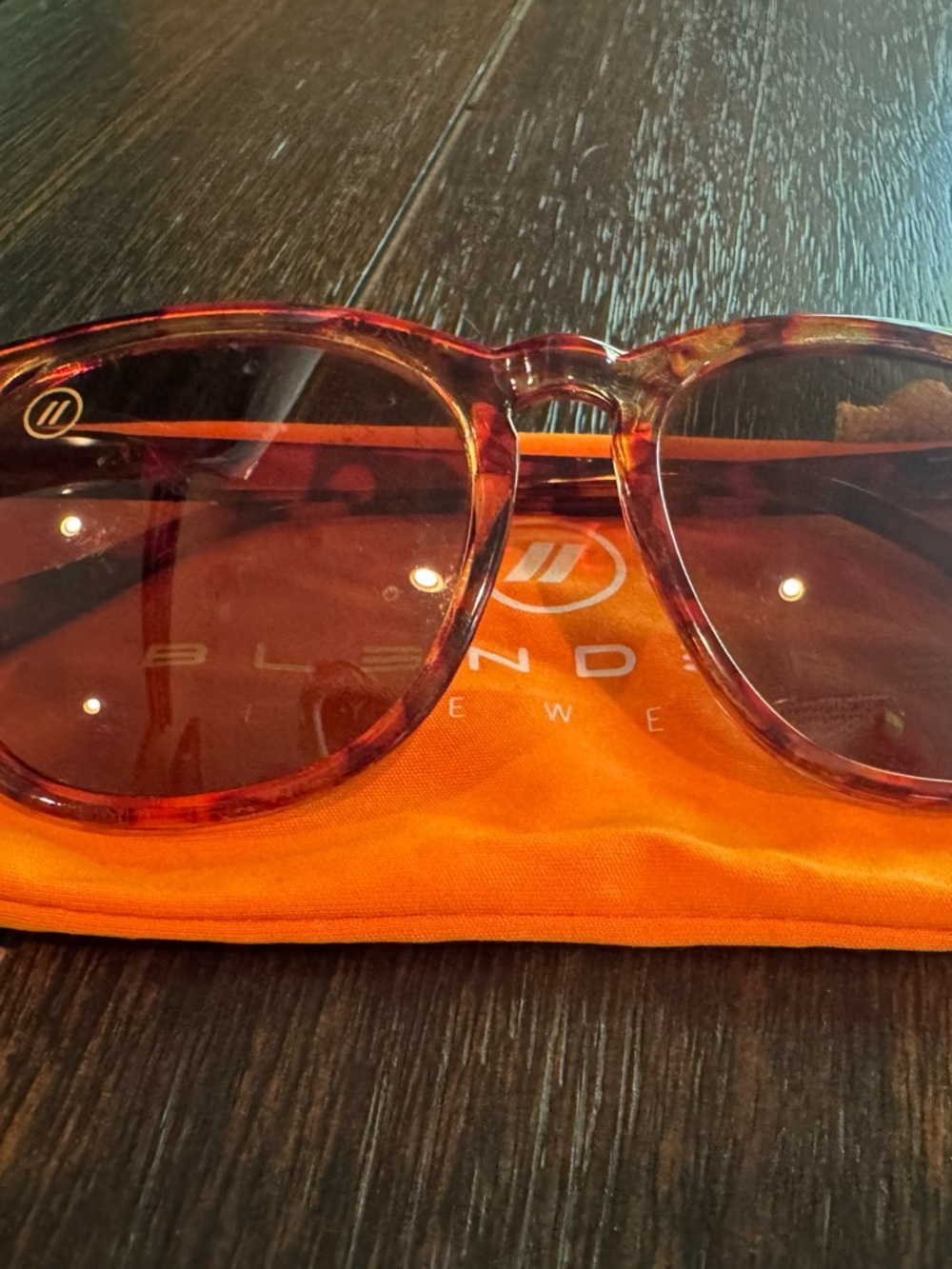 Blendz Women’s Tortoiseshell Sunglasses - Amber Lenses